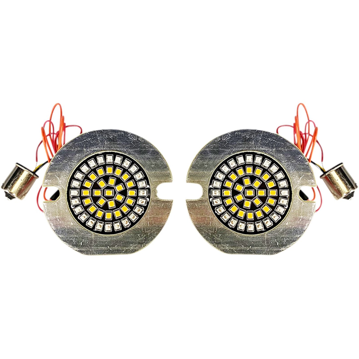 Custom Dynamics Flat Rear Turn Signal 1156 - Amber Lens GEN-4-AR2-1156T_1046923