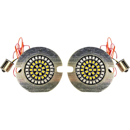 Custom Dynamics Flat Rear Turn Signal 1156 - Amber Lens GEN-4-AR2-1156T_1046923