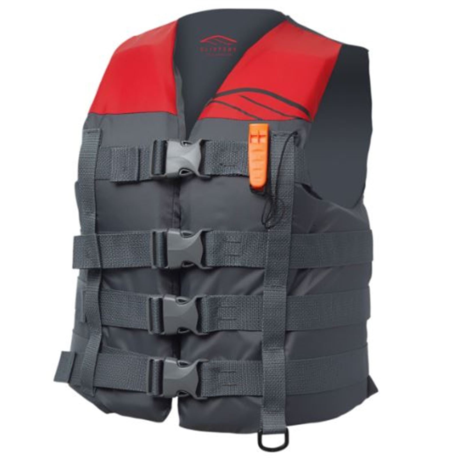 Slippery Hydro Vest - Charcoal/Red Small/Medium 32"-42" 3240-0862_644036