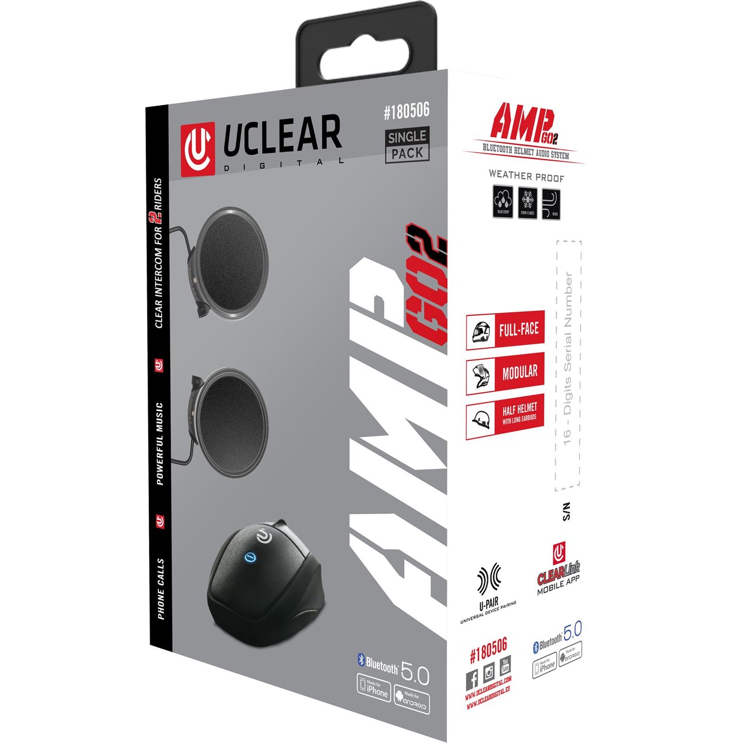 UClear Amp GO2 Bluetooth Communicator 180506_615341