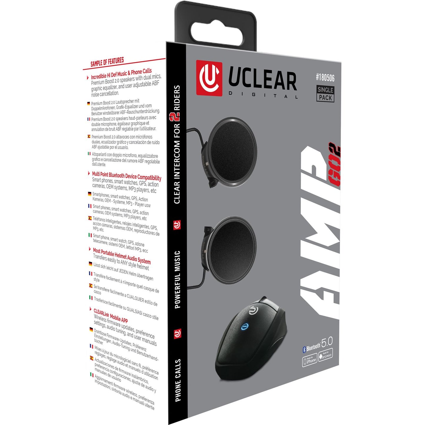UClear Amp GO2 Bluetooth Communicator 180506_615342