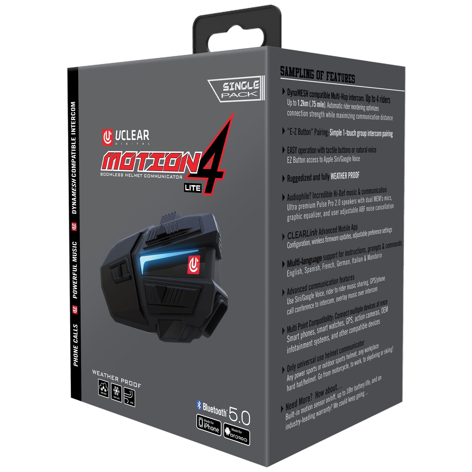 UClear Motion 4 Lite Bluetooth Communicator 180507_615348