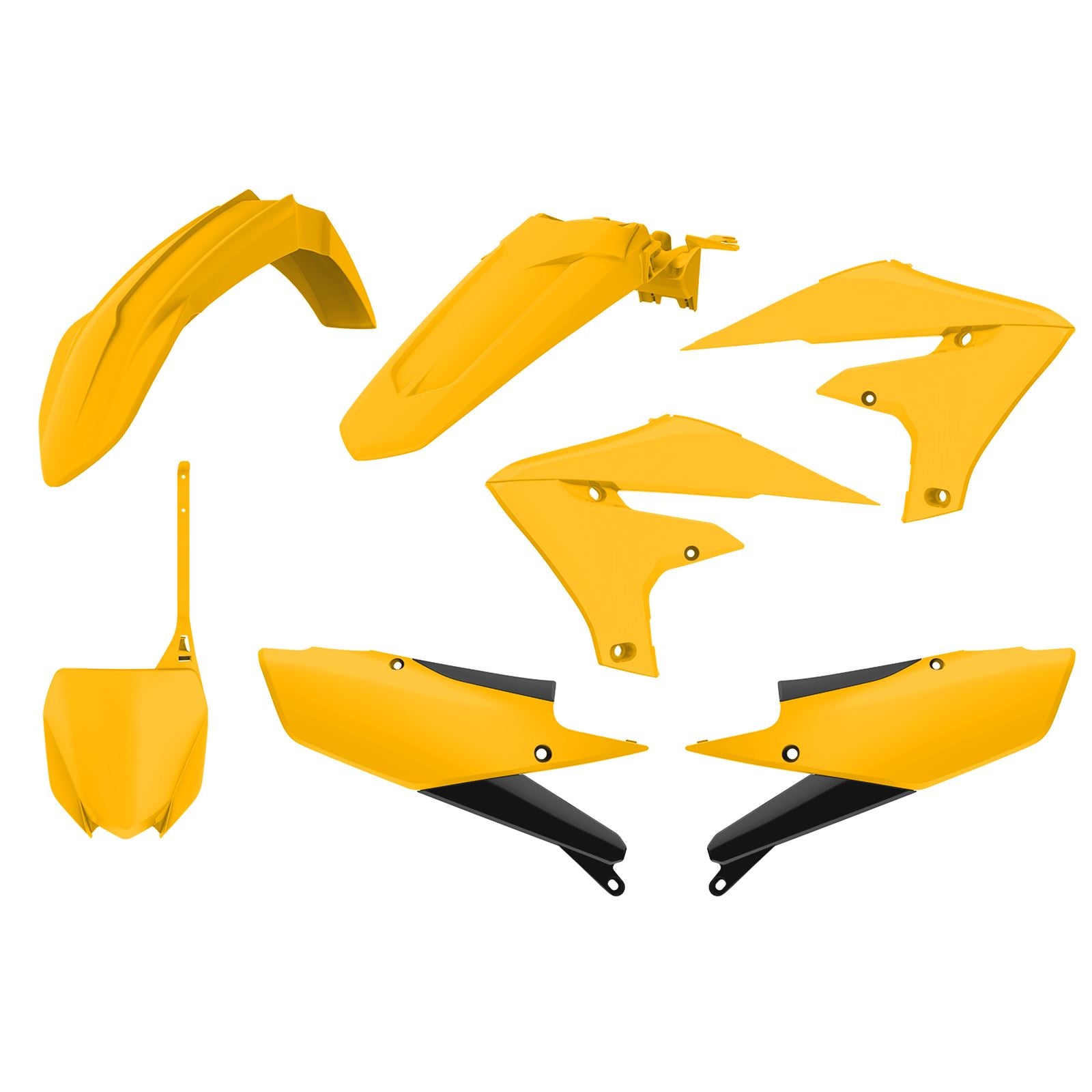 Polisport Mx Complete Kit Yellow 90840_1007205