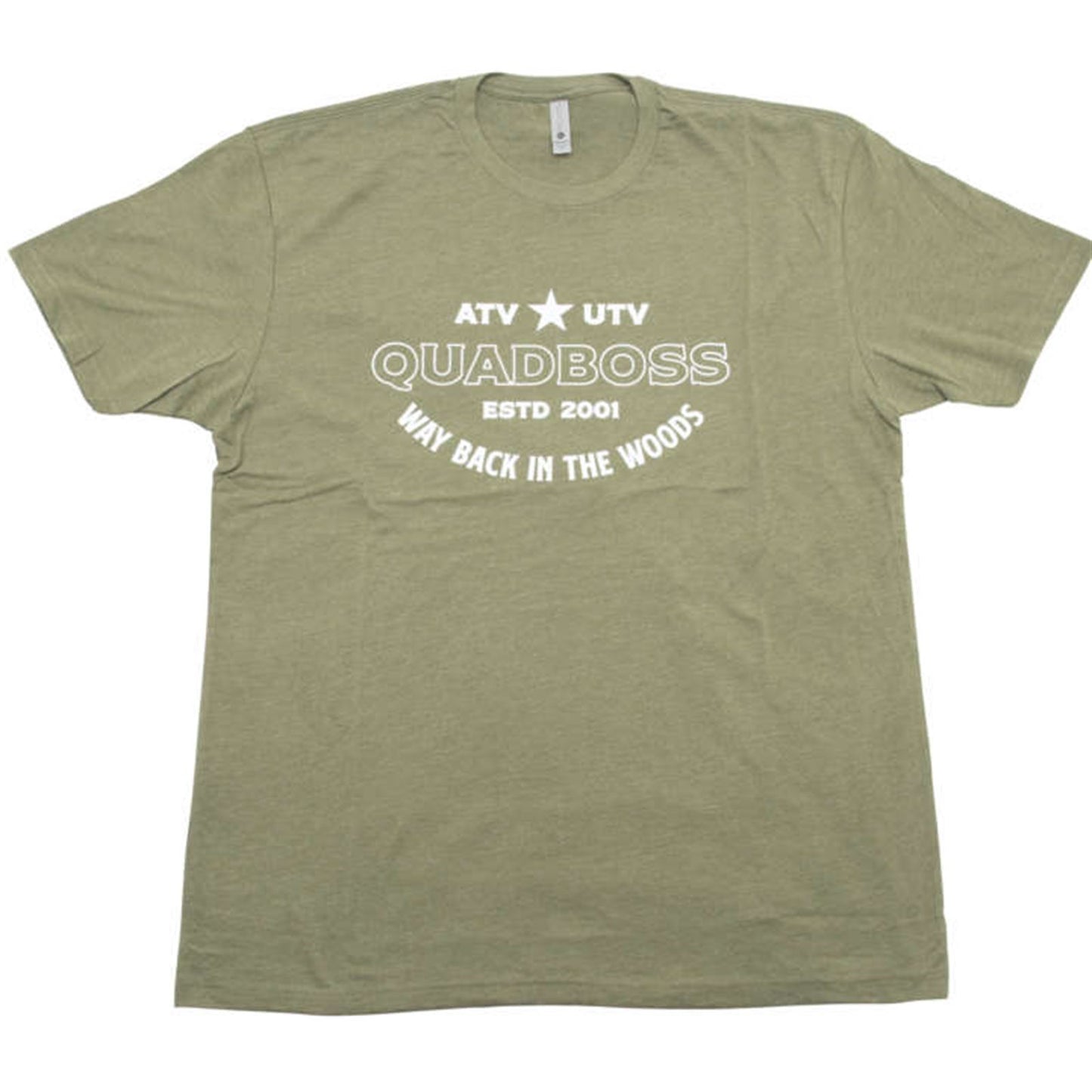 QuadBoss Way Back Tee - Green - Medium N6210M-MLTRYGRN_986602