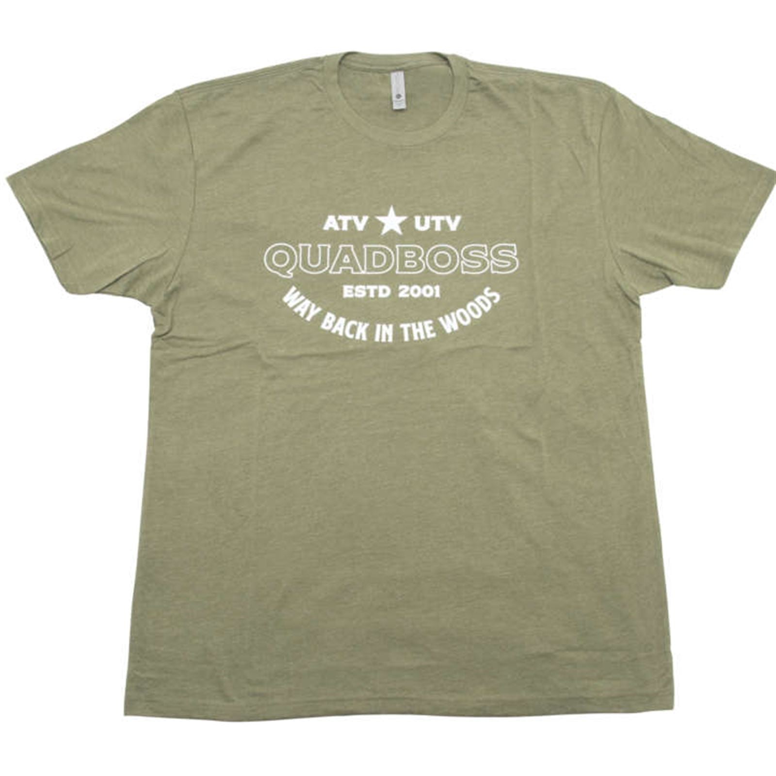 QuadBoss Way Back Tee - Green - Medium N6210M-MLTRYGRN_986602