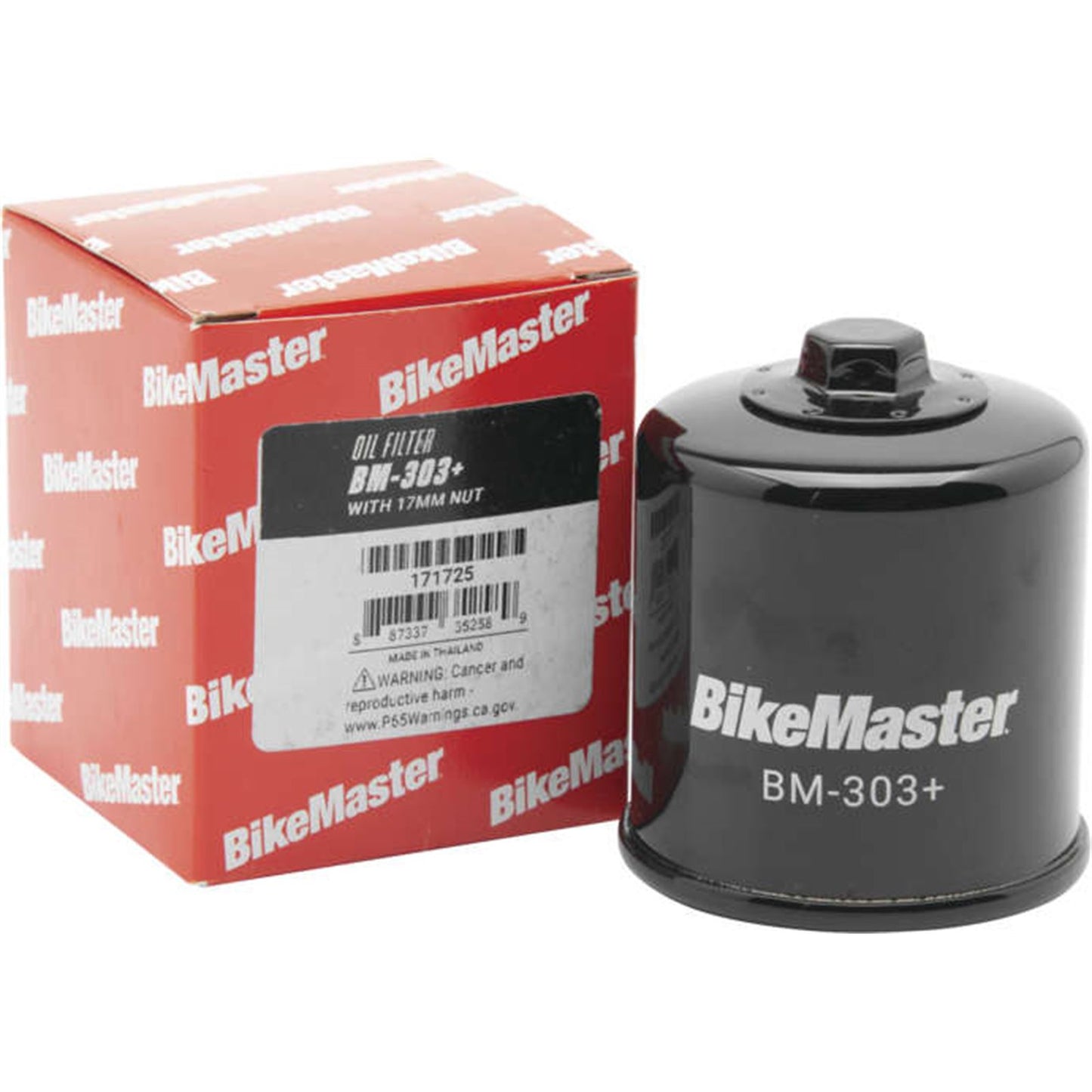 BikeMaster Oil Filter [MPN: BM-303 W/ NUT]_989279