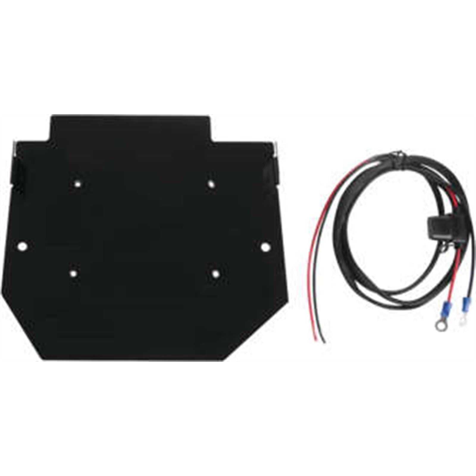 Aquatic AV 2 Channel Amplifier Mount Kit for Harley Davidson FLT 2014 - 2021 [MPN: GL114]_981037