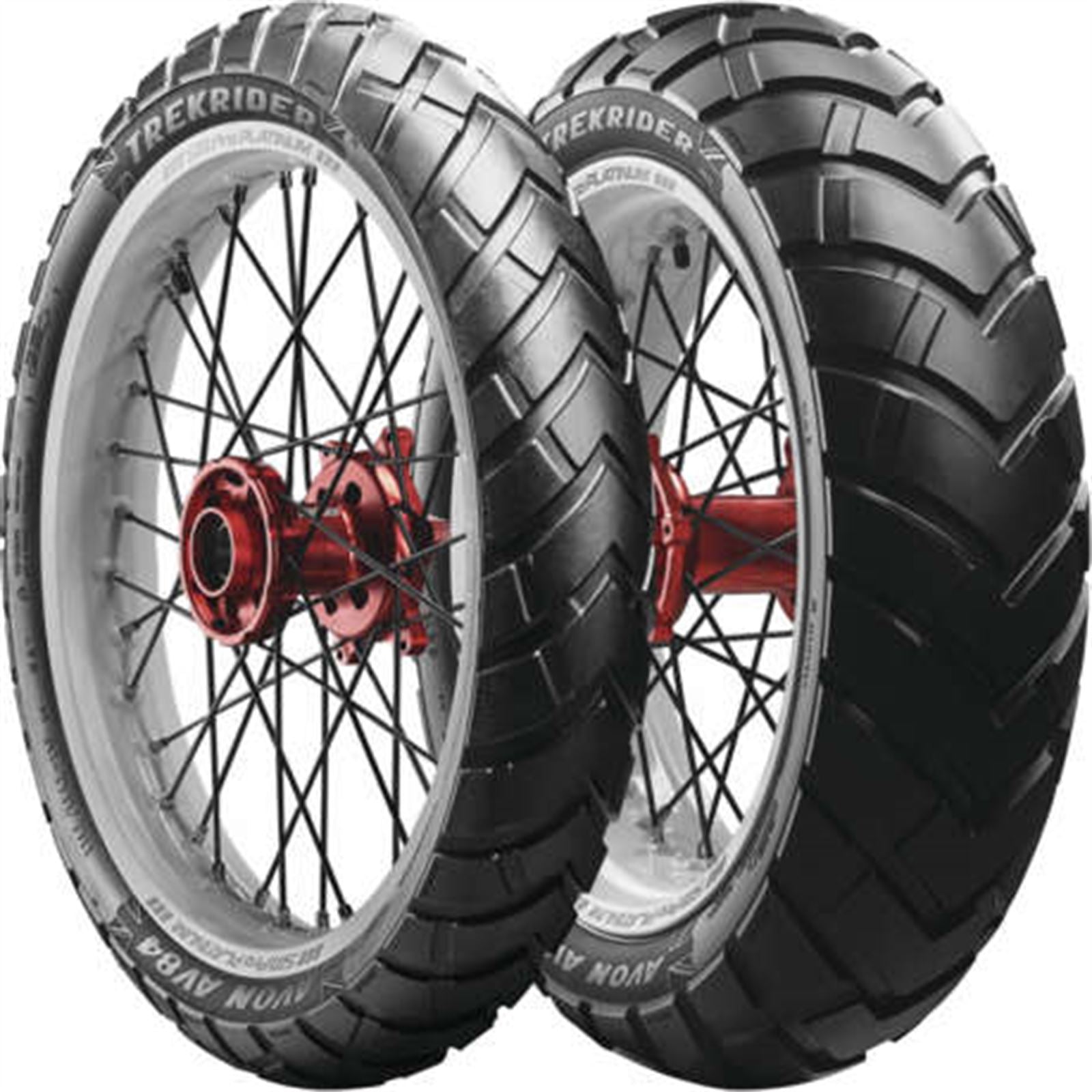 Avon Tyres Trekrider AV84/AV85 Dual Sport Tire - 120/70-19, Radial, Front 2230111_983841