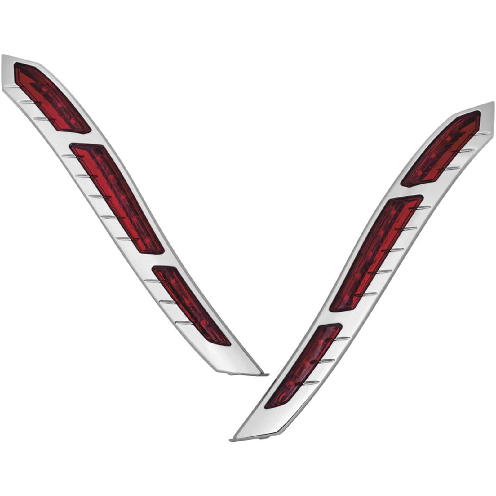 Kuryakyn LED Rear Fender Strip Lights for Indian Chrome 2898_1066786