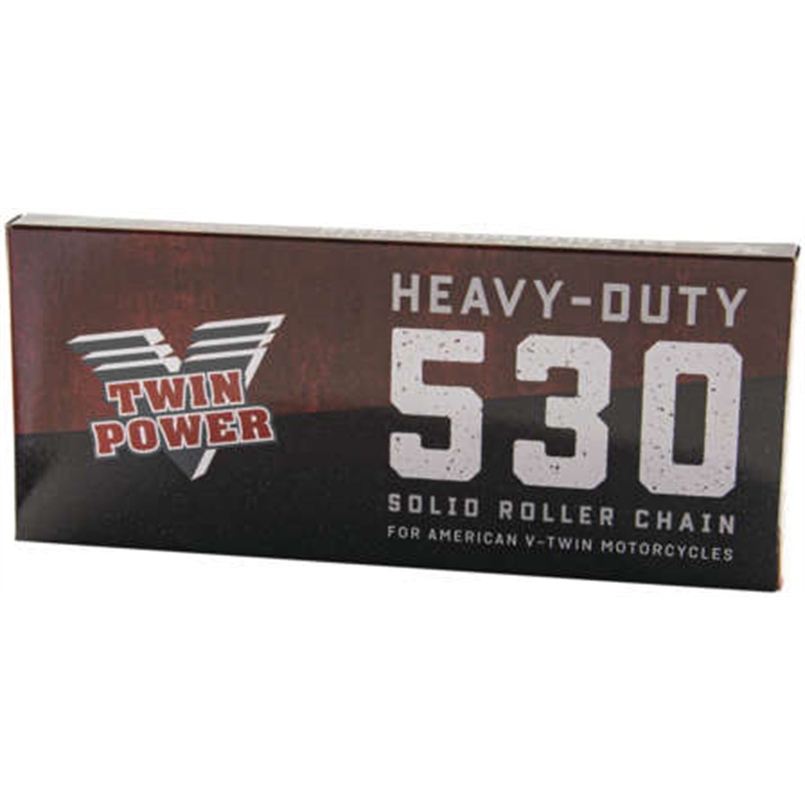 Twin Power 530 Drive Chain 120 Link, Heavy Duty, Natural [MPN: 530H-120-TP]_991095