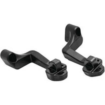 Kuryakyn Passenger Peg and Board Mounts Gloss Black 5831_981782