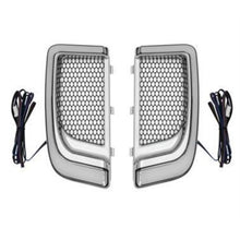 Kuryakyn Tracer LED Fairing Lower Grills - Chrome 5063_722351