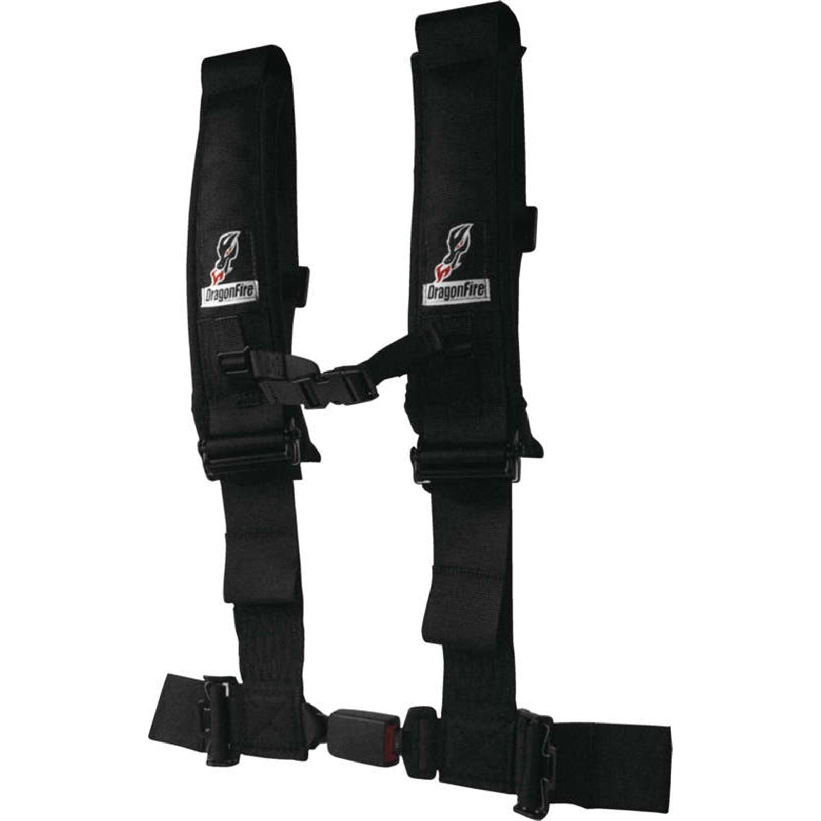 DragonFire Racing Harness 3" EZ Adjust - Black 14-0802_982159