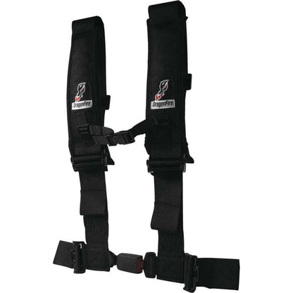 DragonFire Racing Harness 3" EZ Adjust - Black 14-0802_982159