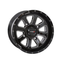 System 3 ST-4 Aluminum Wheel 14x7, 4/156, 4+3, Black/Machined 14S3-4156_1308476