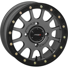 System 3 SB-5 Beadlock Wheel - 14x7, 4/137, 5+2 - Matte Gunmetal [MPN: 14S3-5637]_986722