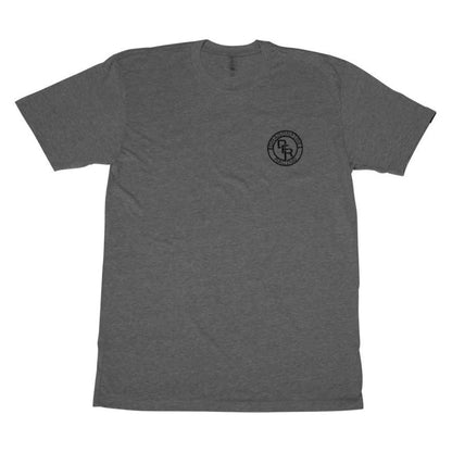 DragonFire Racing Logo Patch Tee - Grey - Large 13-0060_992858