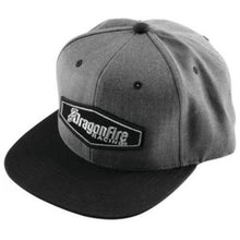 DragonFire Racing Hex Logo Snapback Hat - Grey/Black - One Size 13-0063_744305