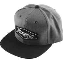 DragonFire Racing Hex Logo Snapback Hat - Grey/Black - One Size 13-0063_995939