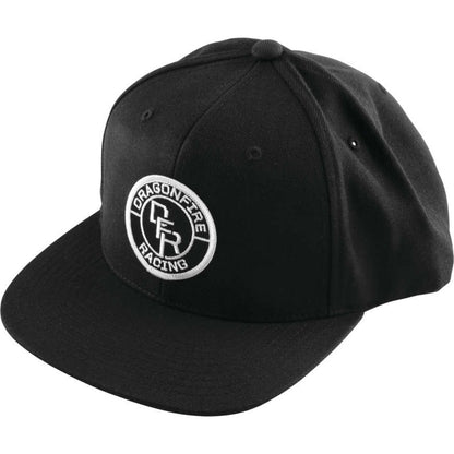 DragonFire Racing Circle Logo Snapback Hat - Black - One Size 13-0064_995721