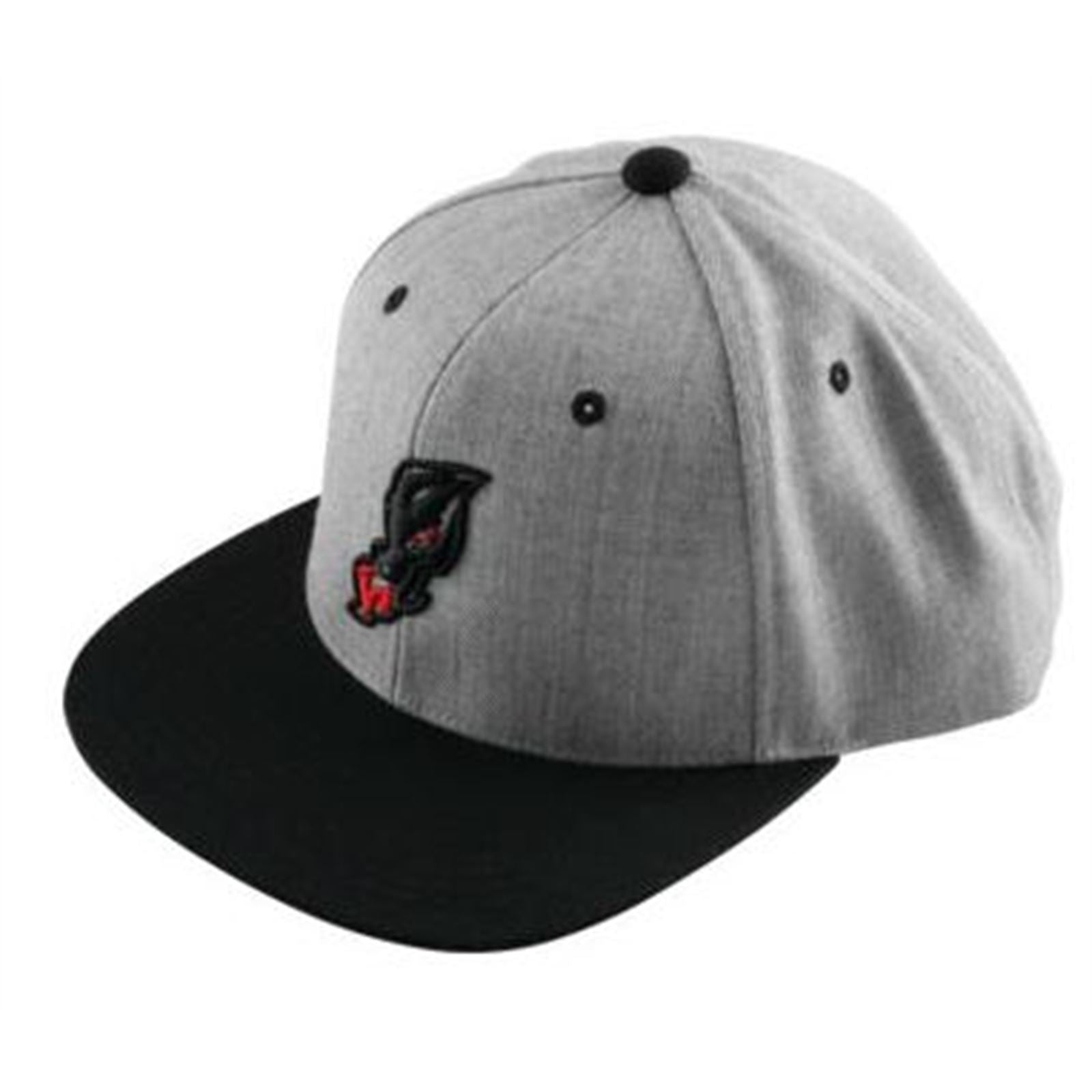 DragonFire Racing Dragon Head Snapback Hat - Grey/Black - One Size 13-0065_745946