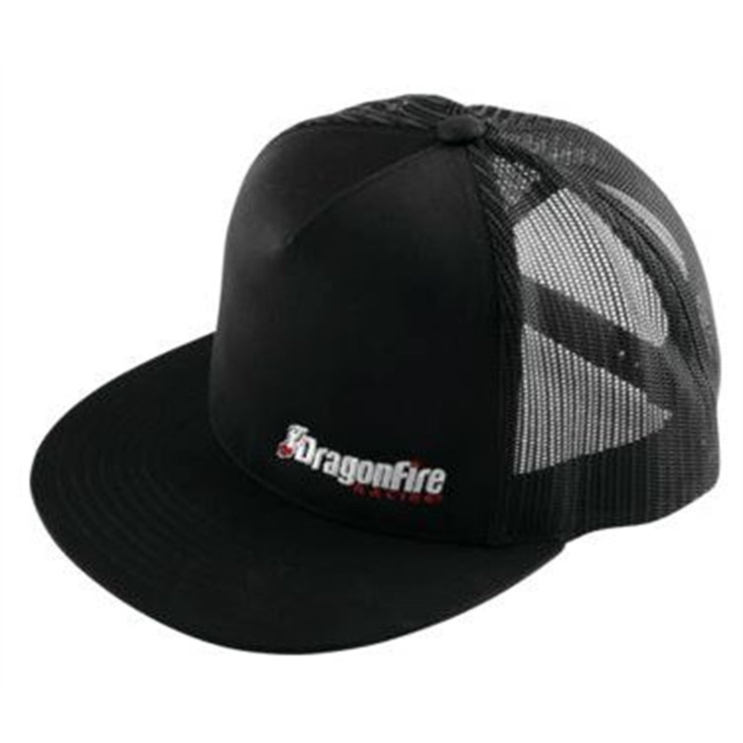 DragonFire Racing Logo Snap Snapback Hat - Black - One Size 13-0066_745917