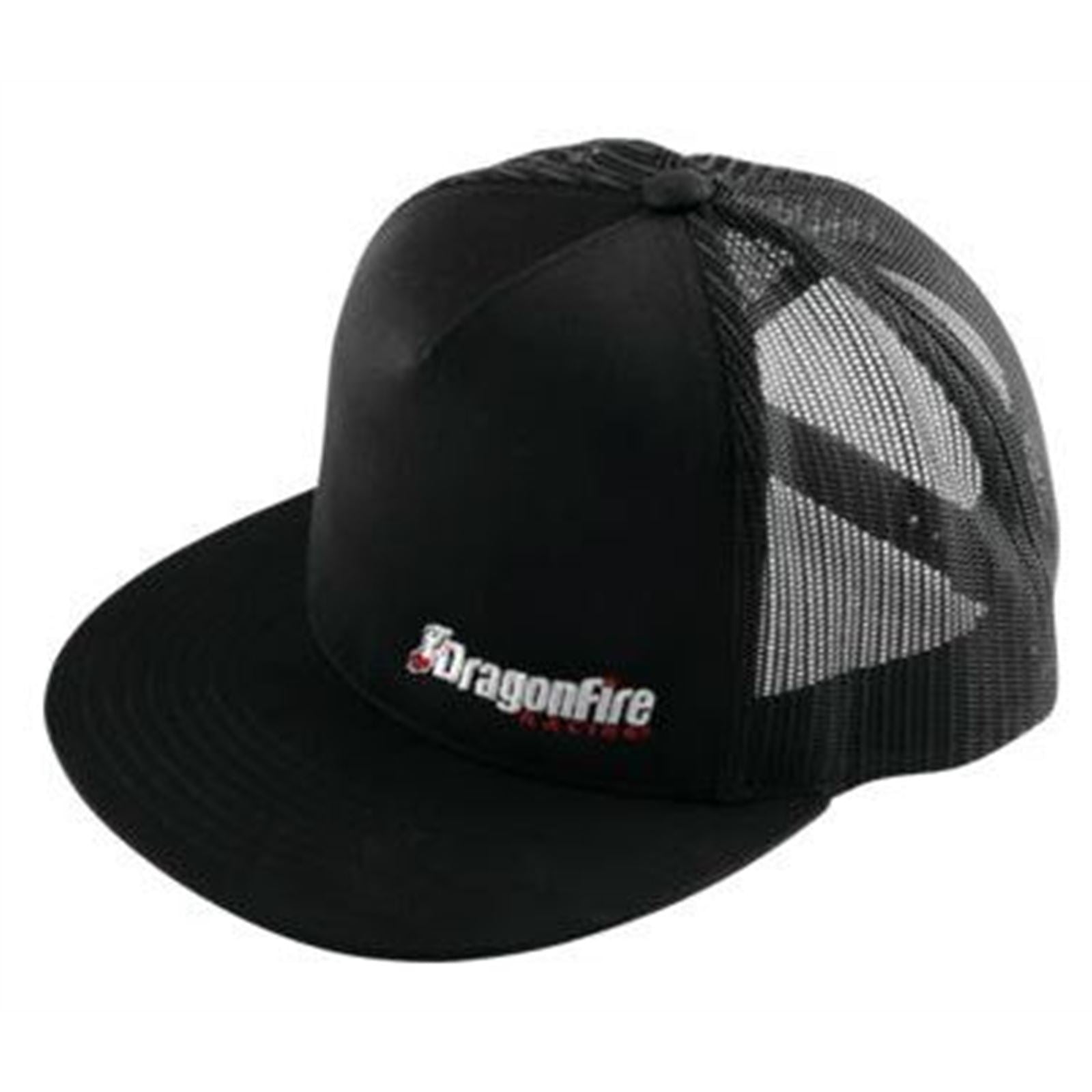 DragonFire Racing Logo Snap Snapback Hat - Black - One Size 13-0066_745917