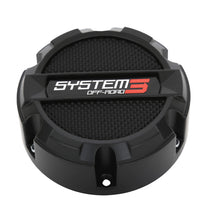 System 3 Center Cap - Fits ST-4, ST-5, SB-4, SB-5 - Matte Black CAPS3-140_1308584