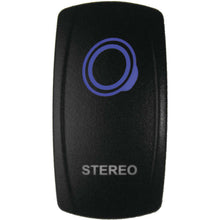 DragonFire Racing Laser-Etched Dual LED Switches Stereo On/Off - Blue 04-0097_993650