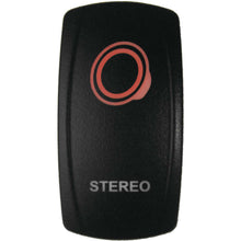 DragonFire Racing Laser-Etched Dual LED Switches Stereo On/Off - Red 04-0098_995768