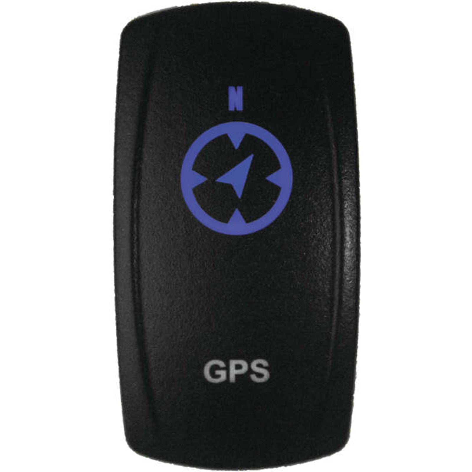 DragonFire Racing Laser-Etched Dual LED Switches GPS On/Off - Blue 04-0124_980764