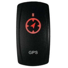 DragonFire Racing Laser-Etched Dual LED Switches GPS On/Off - Red 04-0125_753695