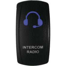 DragonFire Racing Laser-Etched Dual LED Switches Intercom Radio On/Off - Blue 04-0126_988509