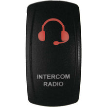 DragonFire Racing Laser-Etched Dual LED Switches Intercom Radio On/Off - Red 04-0127_987484