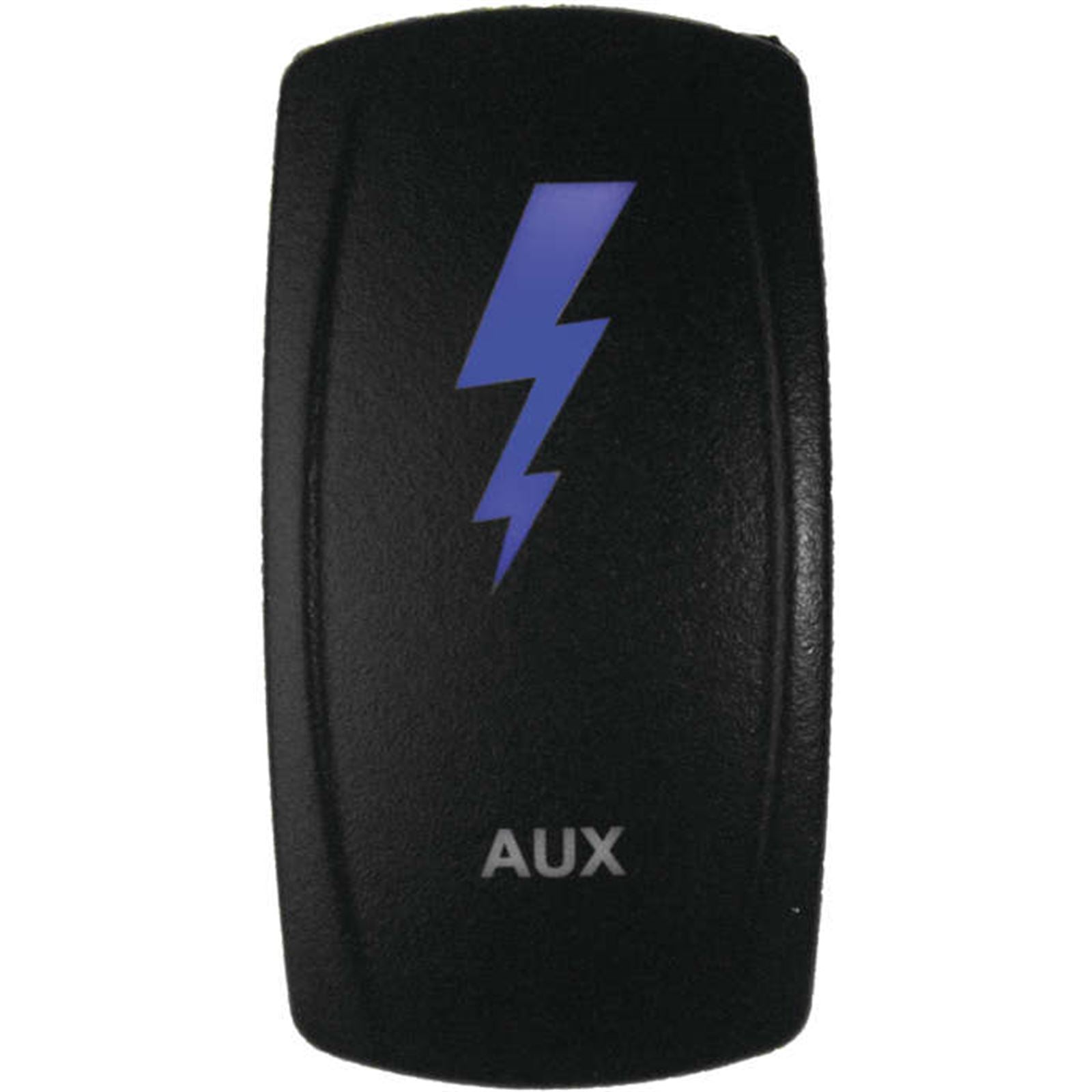 DragonFire Racing Laser-Etched Dual LED Switches Auxiliary On/Off - Blue 04-0128_991242