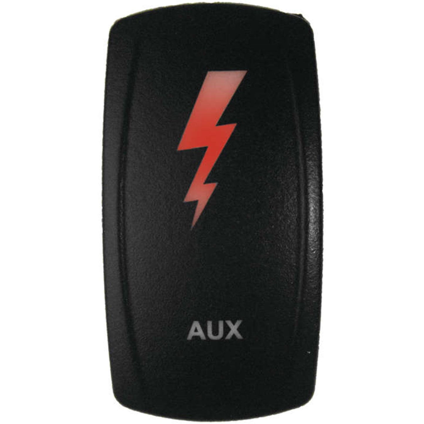DragonFire Racing Laser-Etched Dual LED Switches Auxiliary On/Off - Red 04-0129_991109