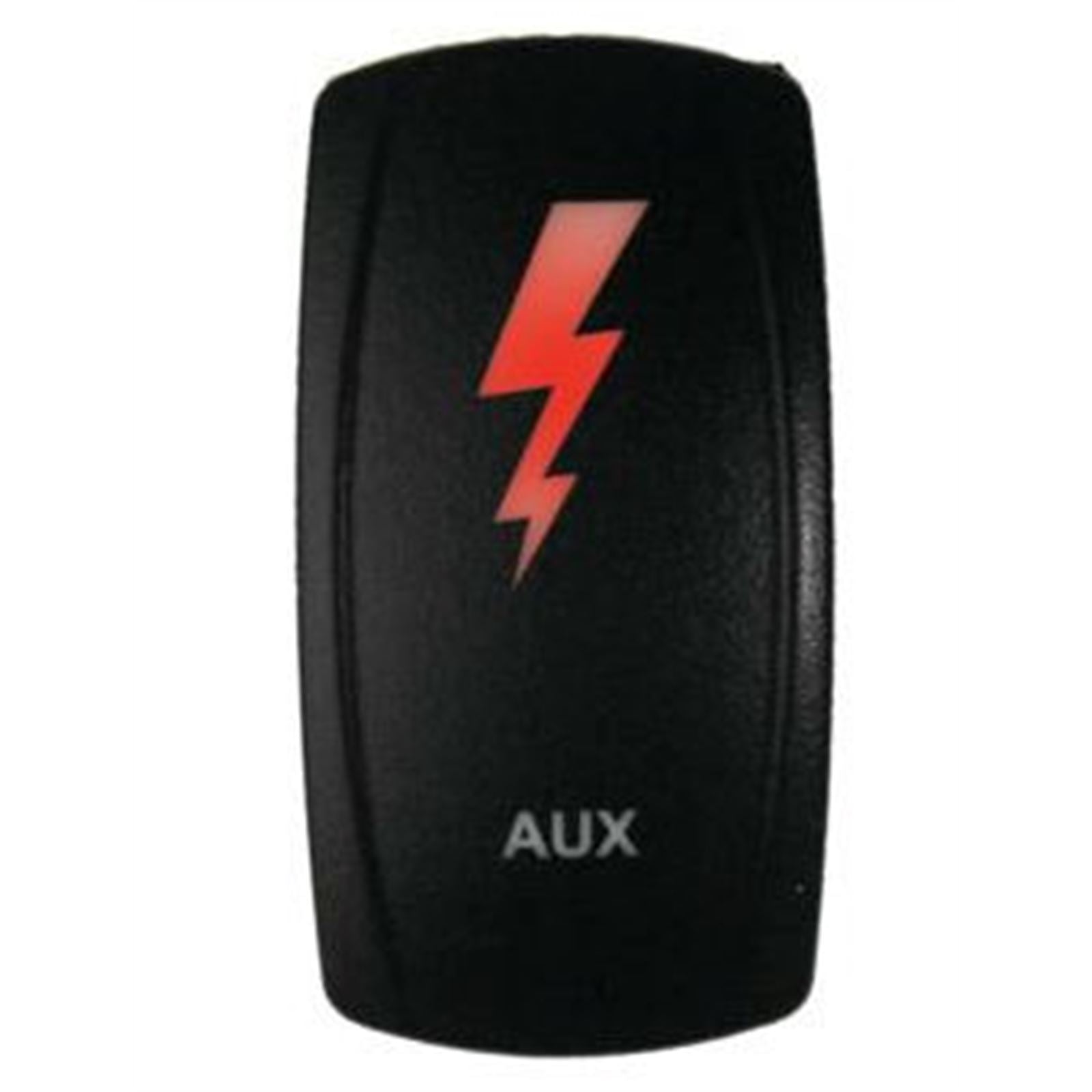 DragonFire Racing Laser-Etched Dual LED Switches Auxiliary On/Off - Red 04-0129_754294