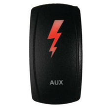 DragonFire Racing Laser-Etched Dual LED Switches Auxiliary On/Off - Red 04-0129_754294