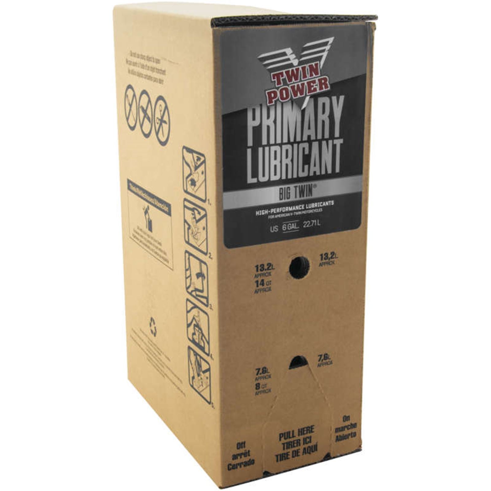 Twin Power Primary LUBE 6 Gal Bag In Box 539028_985040