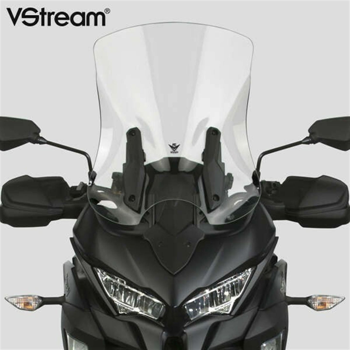 National Cycle VStream® and VStream+® Windscreens for Adventure/Touring Light Smoke, Mid [MPN: N20137]_872213