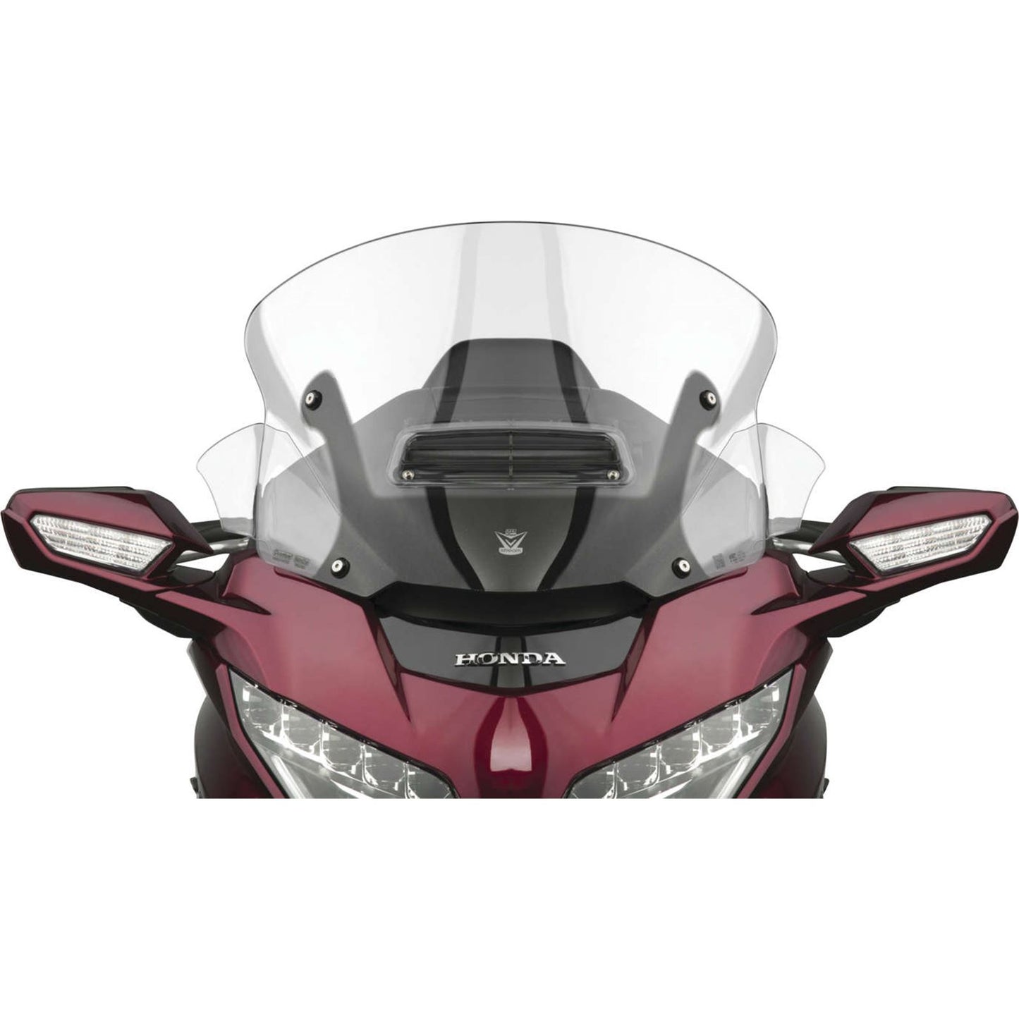 National Cycle Wing Deflectors Fairing Mount - 2-Piece Set -Clear N5150_990685