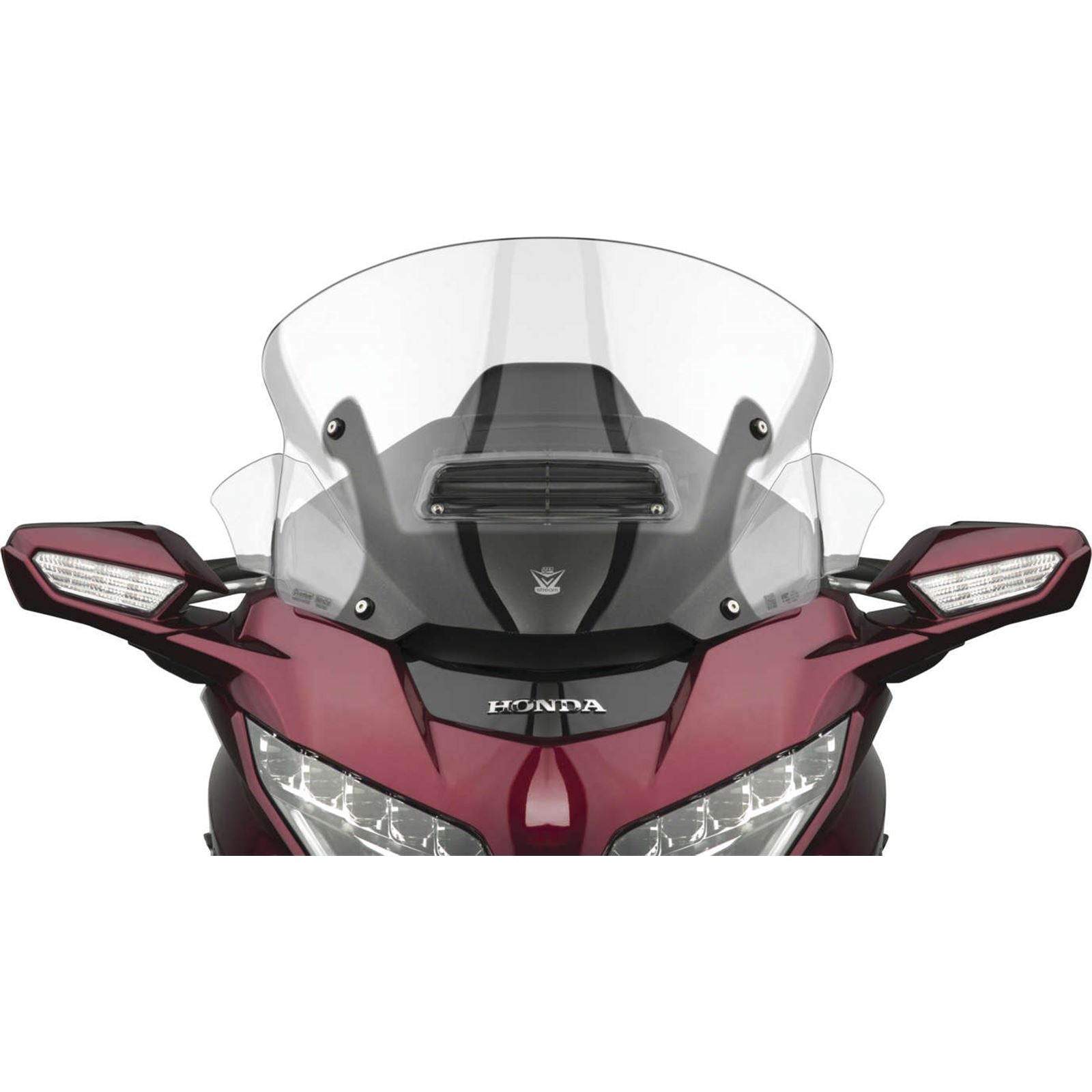 National Cycle Wing Deflectors Fairing Mount - 2-Piece Set -Clear N5150_990685