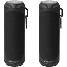 Boss Audio Portable Bluetooth Speakers - Black - Pair BOLTBLK_983121