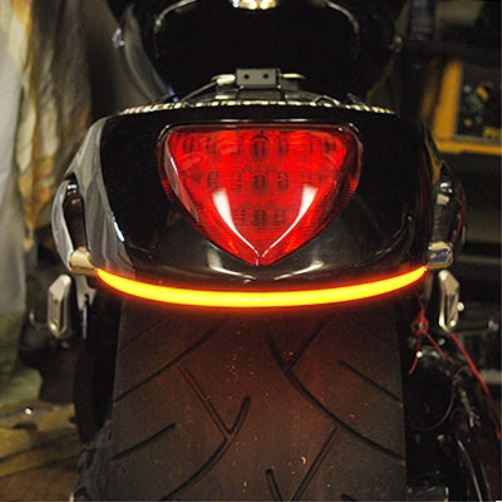 New Rage Cycle Rear Turn Signals - Amber for 06+ Suzuki M109R [MPN: 109-REAR-TL-A]_1461894
