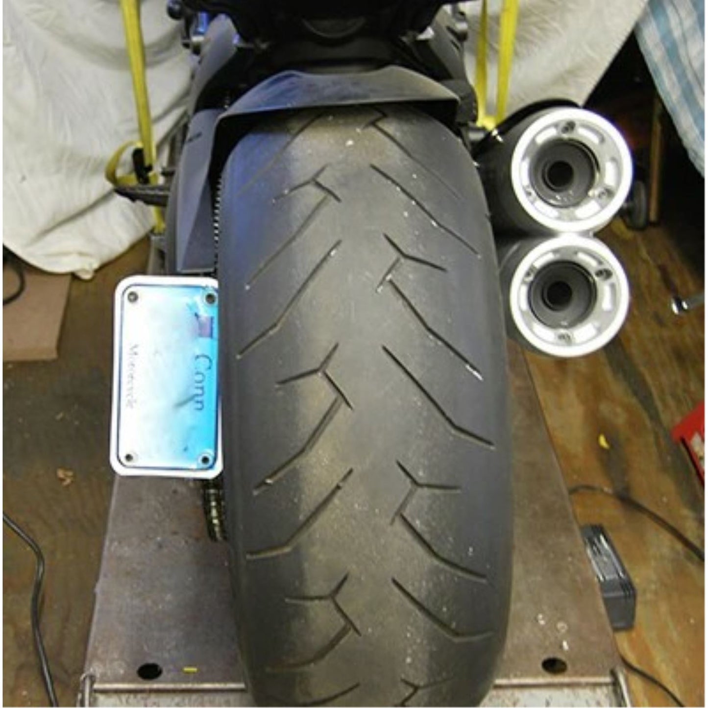 New Rage Cycle Fender Eliminator for Bracket Ducati [MPN: DVL-FEB]_1300855