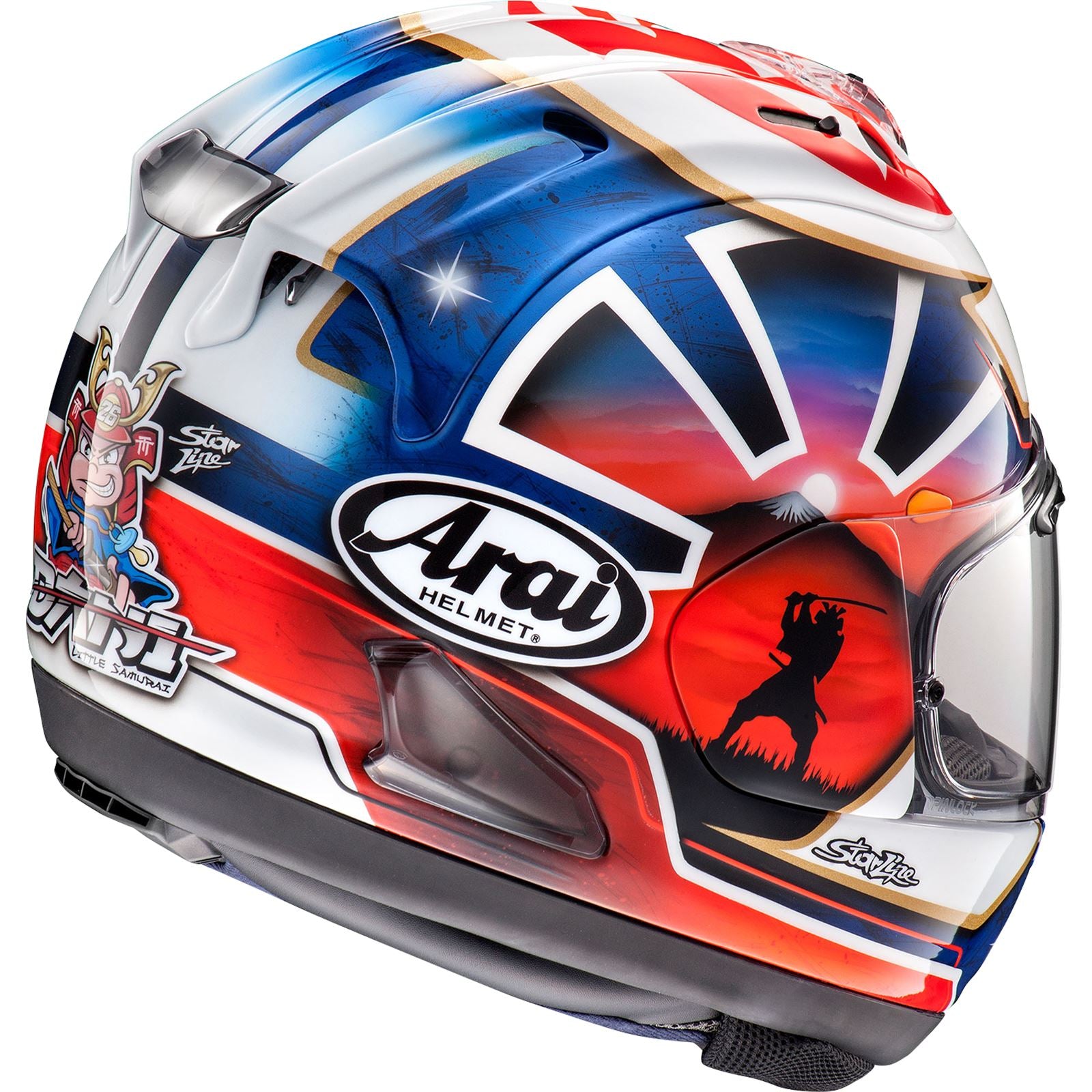 Arai Corsair-X Dani Samurai-2 Blue - Small 685311169709_1100639