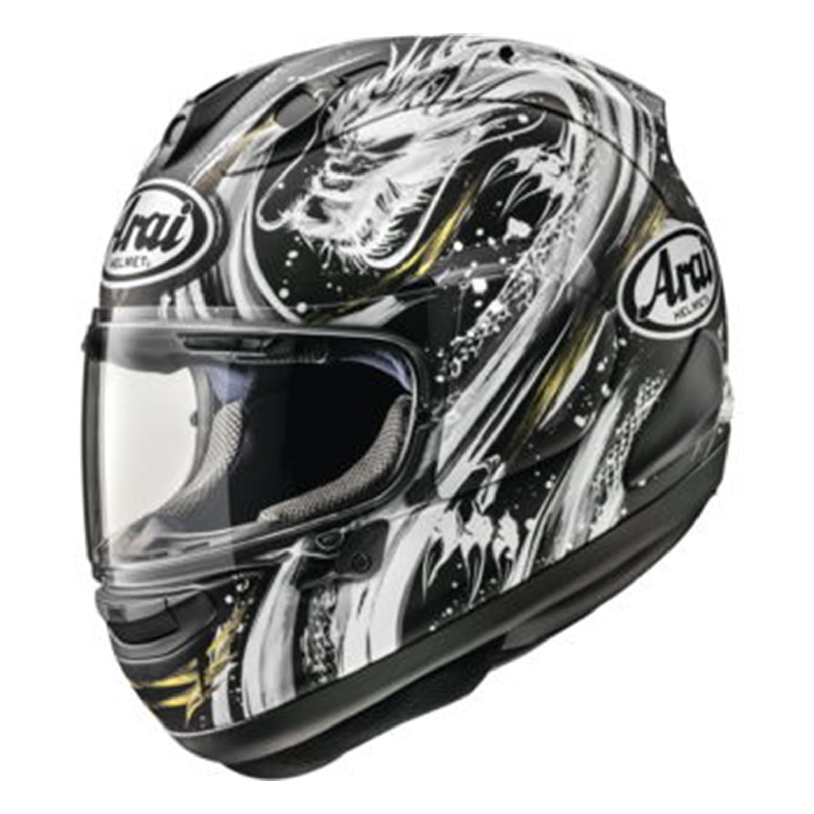 Arai Corsair-X Kiyonari Helmet - Black - 2X-Large 685311169860_677109