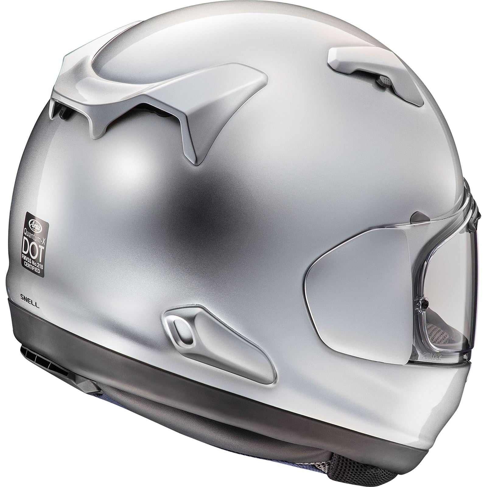 Arai Quantum-X - Aluminum Silver - Small 685311170668_1100466