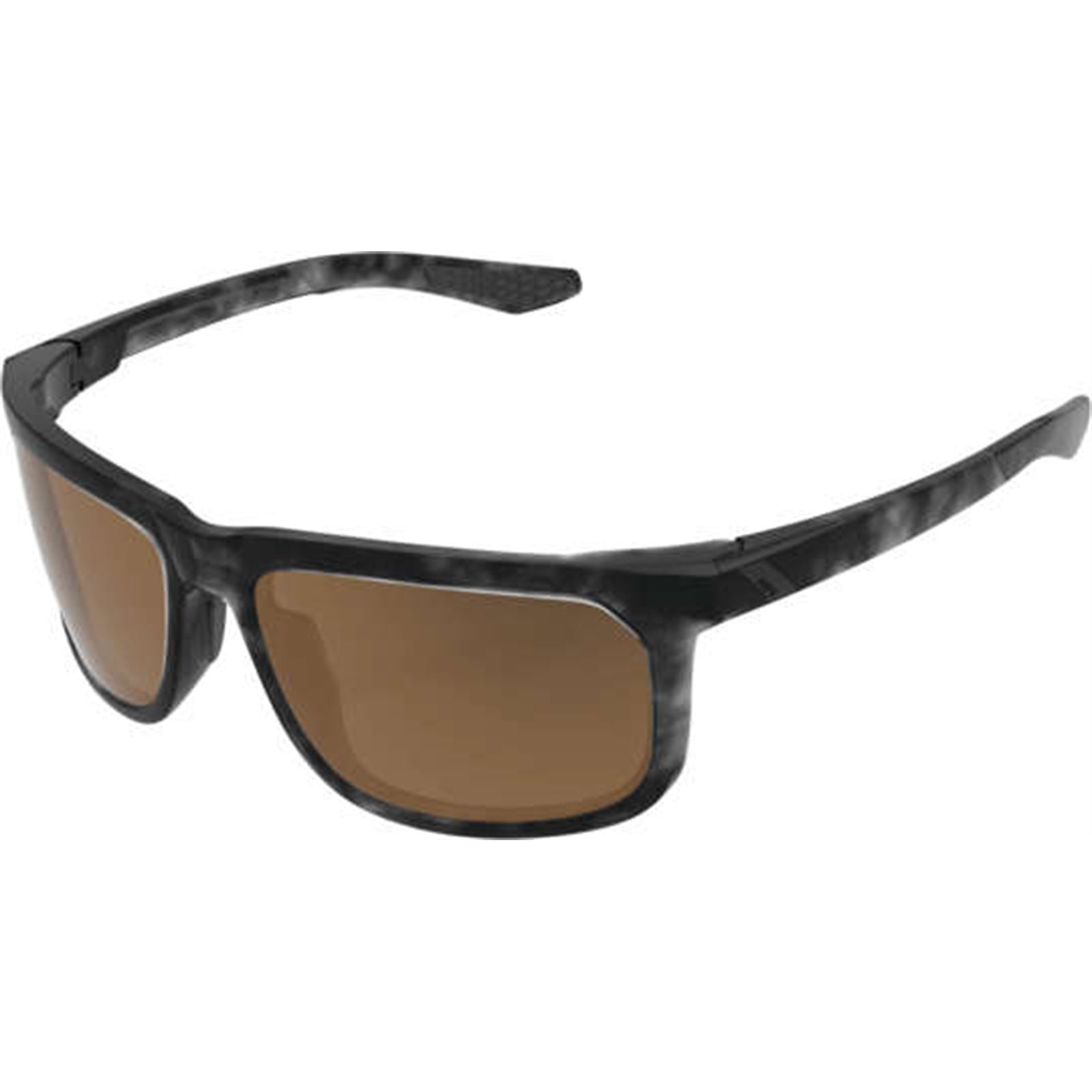 100% Hakan Sunglasses - Black Havana - Bronze 61036-259-73_987059