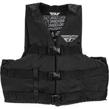 Fly Racing Nylon Life Jacket Vest Black Large/XL [MPN: 112224-700-050-20]_615591